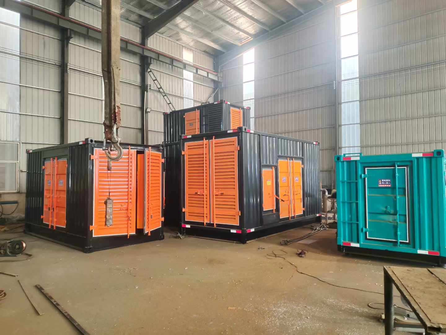 海曙500kw柴油发电机组可以带动多少功率设备？