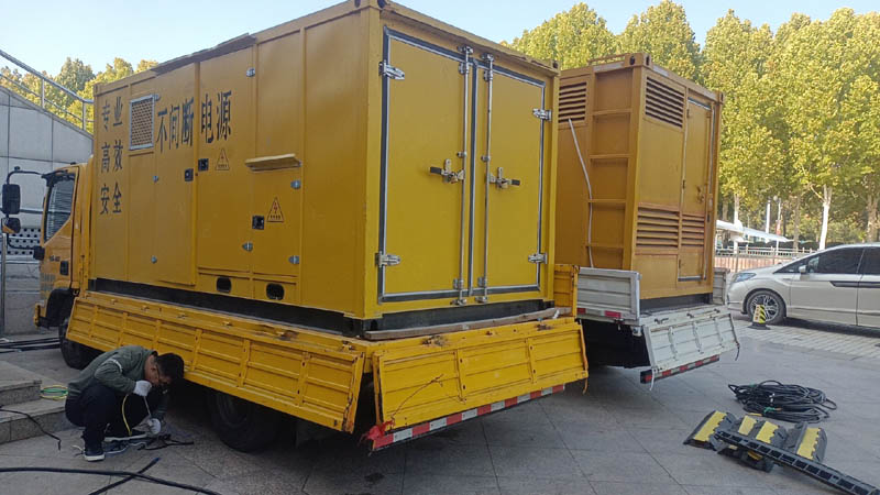 海曙柴油发电机组和UPS电源配合使用时的注意事项